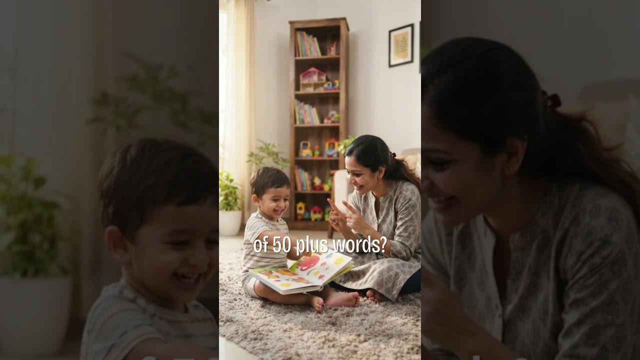 Is your child using single words but not moving toward 2-word or 3-word phrases?