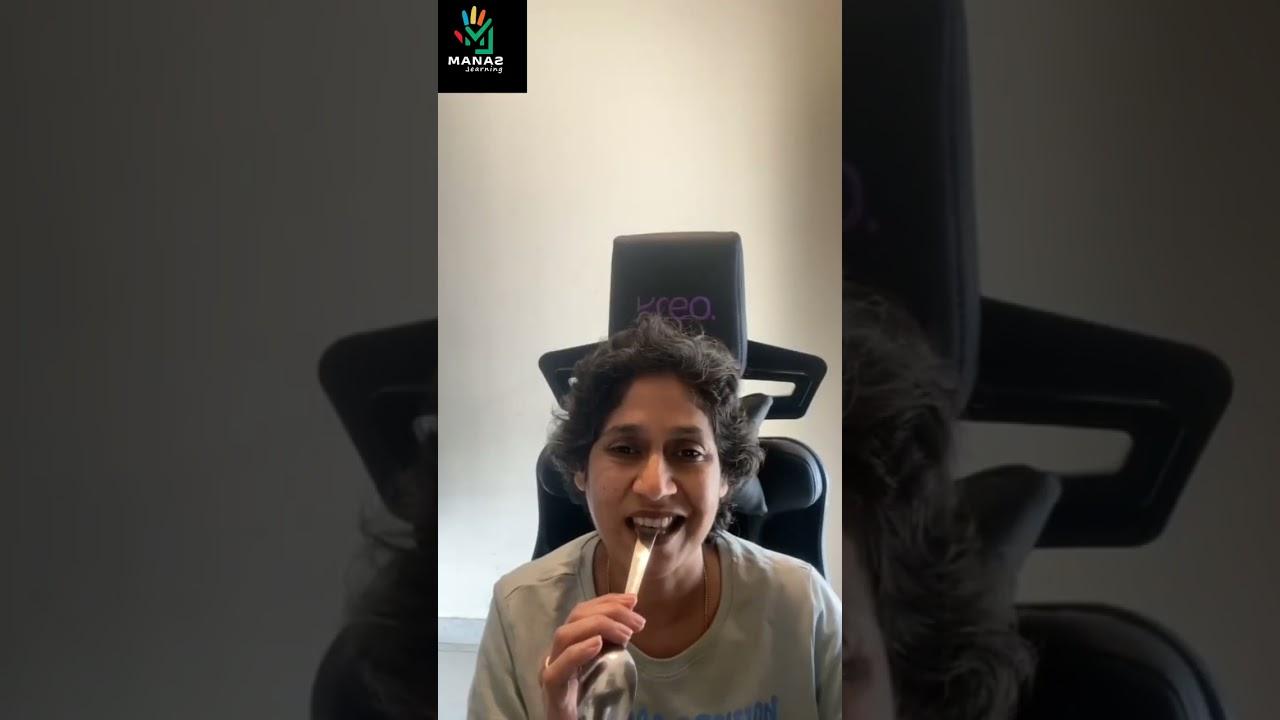 Lip excercise in speech language development series