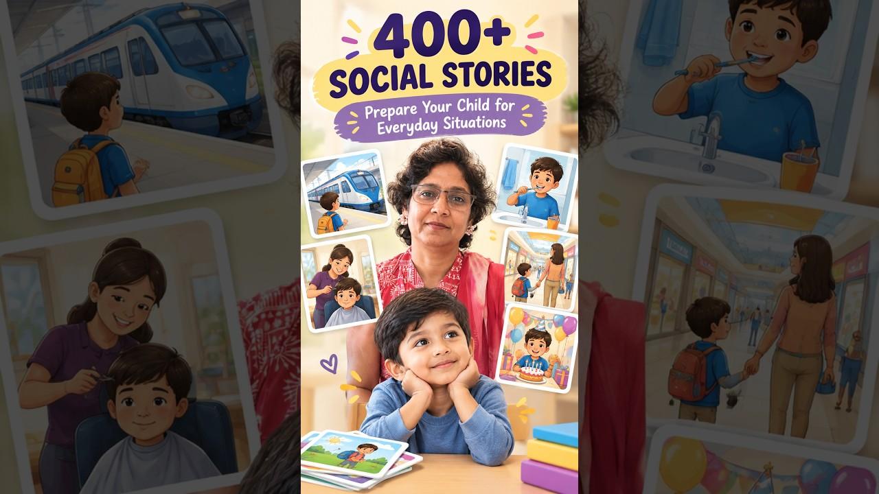 400+ Social Stories for Children | Prepare Your Child for Everyday Situations.
