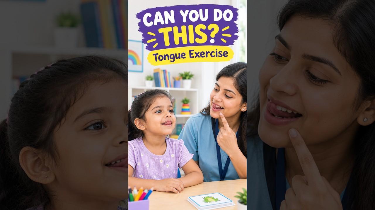 3 Simple Tongue Exercises for Speech & Oral Motor Skills | Speech Therapy