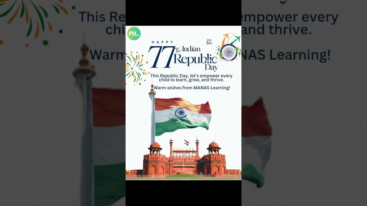 🇮🇳✨Description / Caption:🇮🇳 Happy 77th Republic Day! 🇮🇳.
