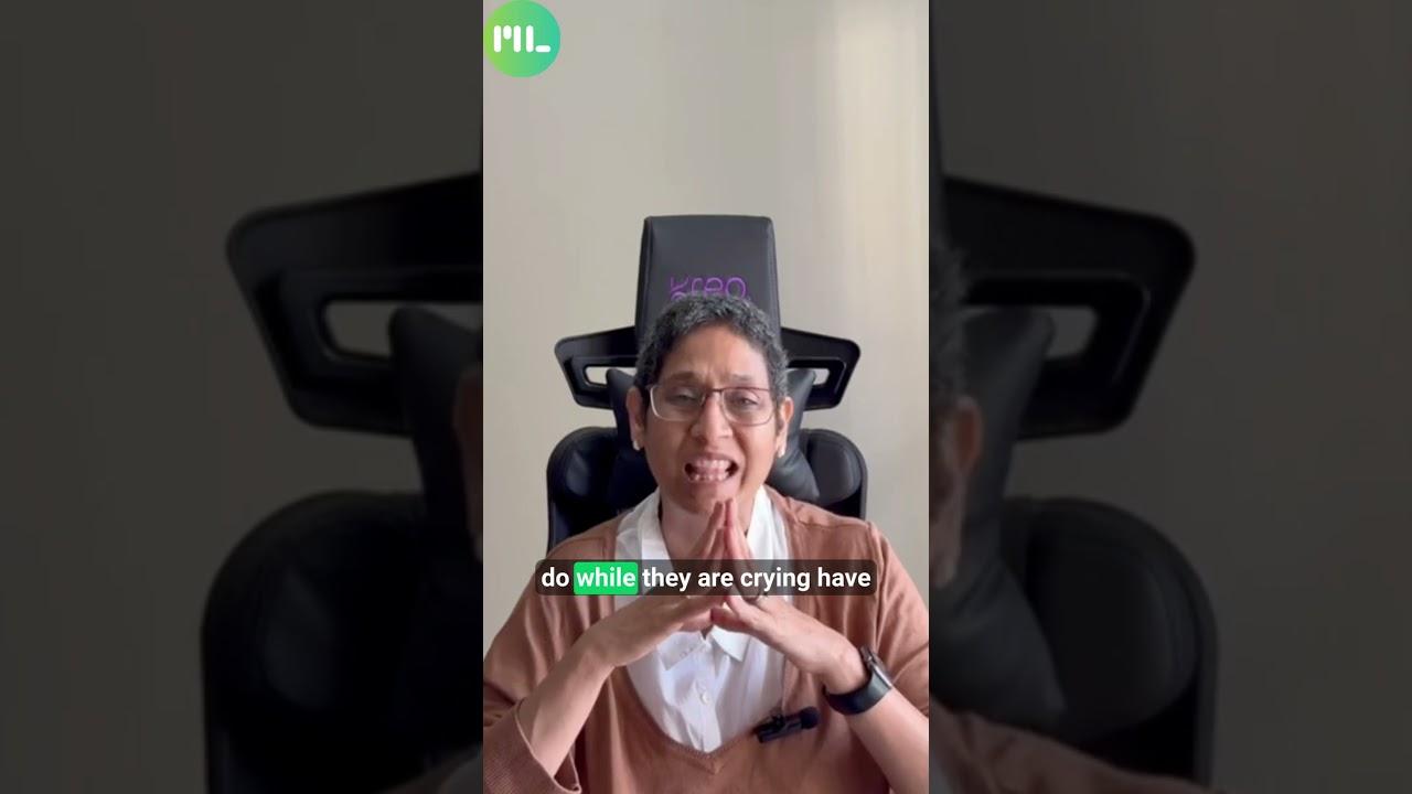 Is your child crying, or trying to tell something